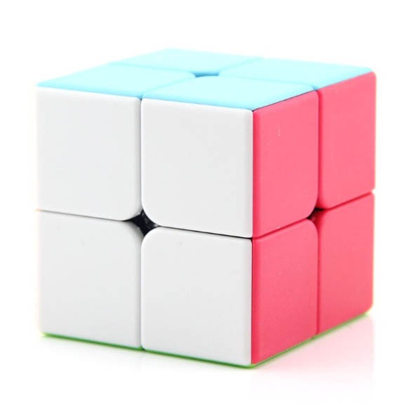Кубик Рубика ShengShou 2x2x2 Tank, цветной пластик