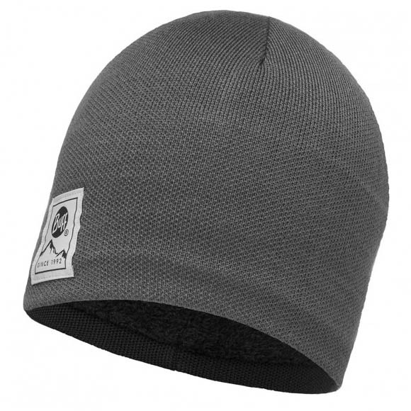 Шапка Knitted & Polar Hat Buff® Solid Grey Castlerock 113519.929.10.00
