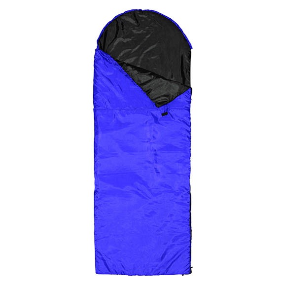 Спальный мешок-одеяло Следопыт "Defender" left, 200х35х80, оксфорд-дюспо, 200г/м2, +20/+5, синий