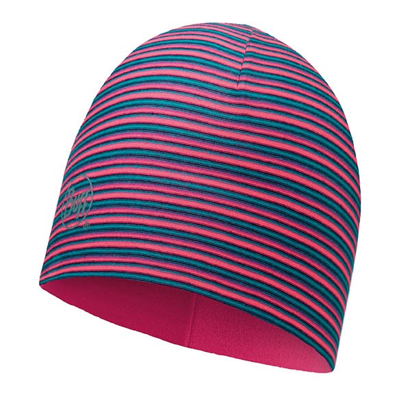 Шапка Microfiber & Polar Hat Buff Pink Fluor Stripes 113181.522.10.00