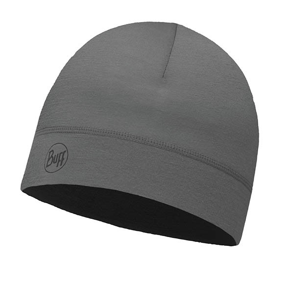 Шапка Buff Thermonet Hat Solid Grey Castlerock 115346.929.10.00