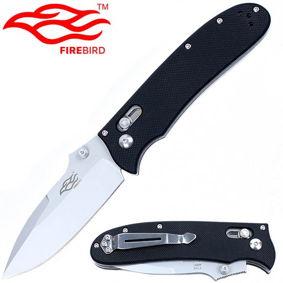 Нож складной туристический Firebird F704-BK (GANZO G704)
