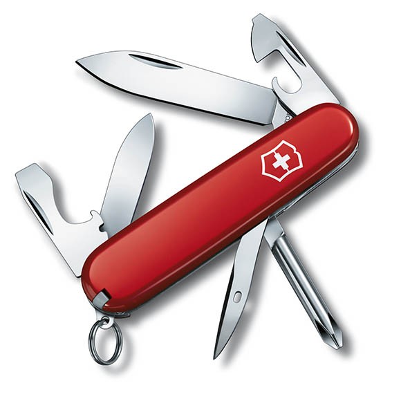 Швейцарский нож Victorinox Tinker Small, 84 мм, 12 функций, красный (0.4603)