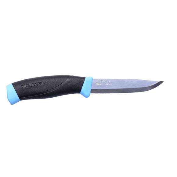 Нож Morakniv Companion Blue, нержавеющая сталь, цвет голубой, 12159