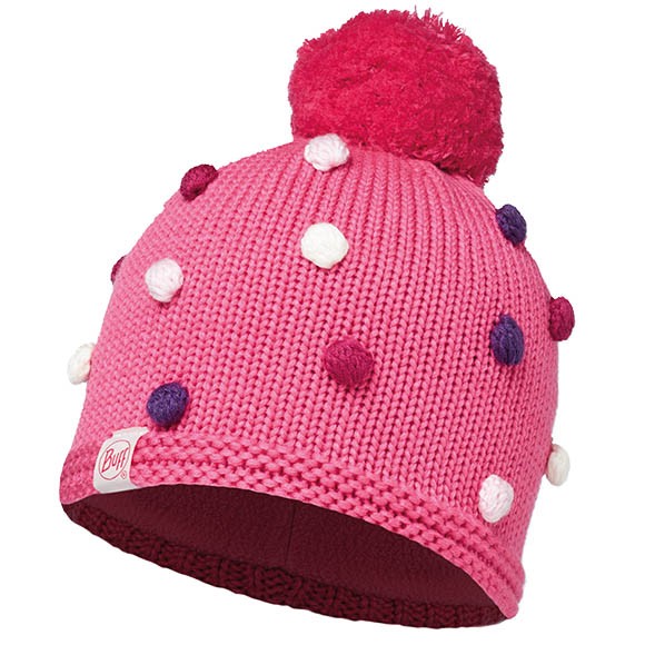 Шапка Knitted Kids Collection Child Knitted & Polar Hat Buff Odell Ibis Rose 113454.518.10