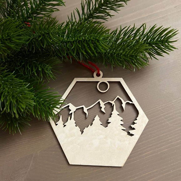 Ёлочная игрушка скандинавский стиль