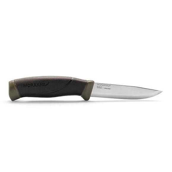 Нож Morakniv Companion MG (S), нержавеющая сталь, цвет хаки