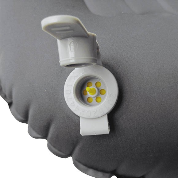 Подушка дорожная BTrace Air, оранжевый/серый, M0215