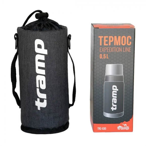 Термочехол для термоса Tramp 0,5л., серый, TRA-288