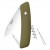 Швейцарский нож Swiza D01 Standard, 95 мм, 6 функций, темно-зеленый, KNI.0010.1050