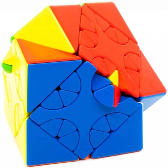 Головоломка MoYu Skewb Mixup III, цветной пластик Головоломка MoYu Skewb Mixup III, цветной пластик