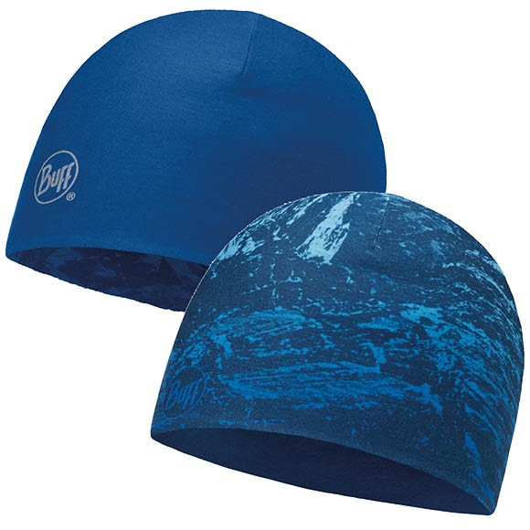 Шапка Microfiber Reversible Hat Buff Mountain Bits Blue 113170.707.10