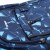 Рюкзак Torber Class X, темно-синий с орнаментом, полиэстер, 45x30x18см + Пенал, T2743-NAV-BLU-P