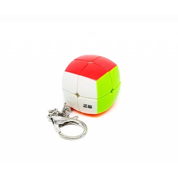 Брелок QiYi MoFangGe 2x2x2, цветной пластик