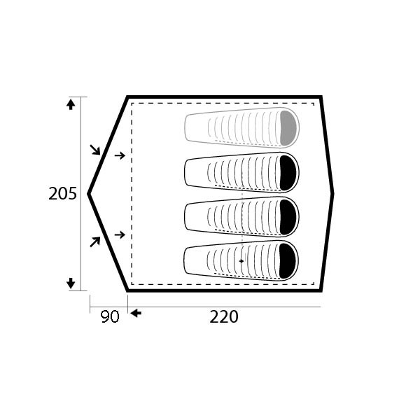 Палатка Trimm Hudson Палатка Trimm Hudson