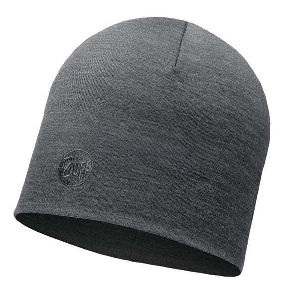 Шапка Buff Heavyweight Merino Wool Hat Solid Grey 113028.937.10.00