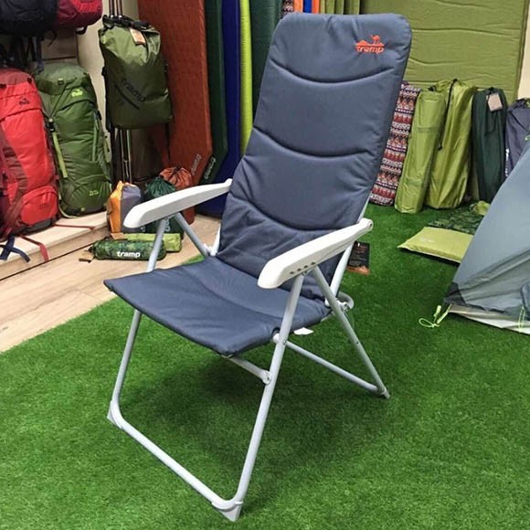 Кресло складное регулируемое Tramp, алюминий, TRF-066 Кресло складное регулируемое Tramp, алюминий, TRF-066