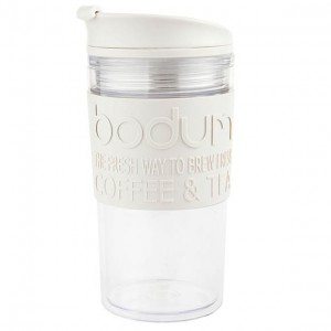 Кружка дорожная Bodum Travel, 0,35 литра, белая, 11103-913