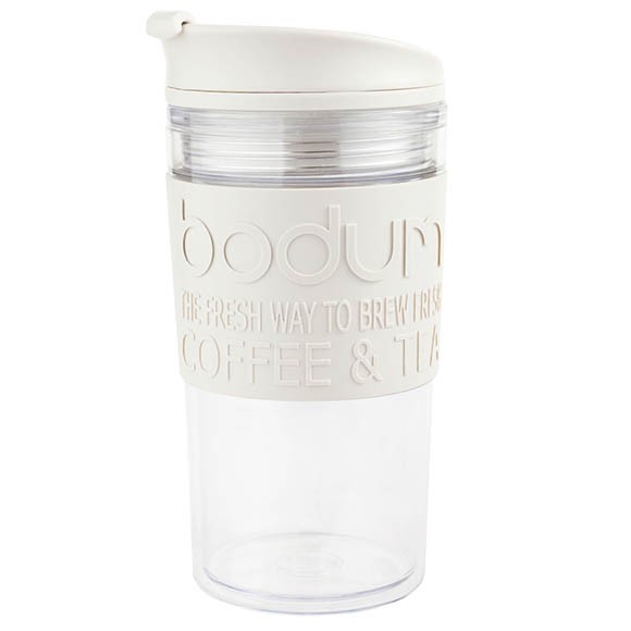 Кружка дорожная Bodum Travel, 0,35 литра, белая, 11103-913