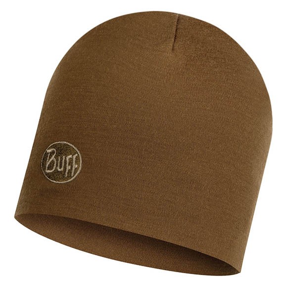 Шапка Buff Heavyweight Merino Wool Hat Solid Tundra Khaki 113028.859.10.00