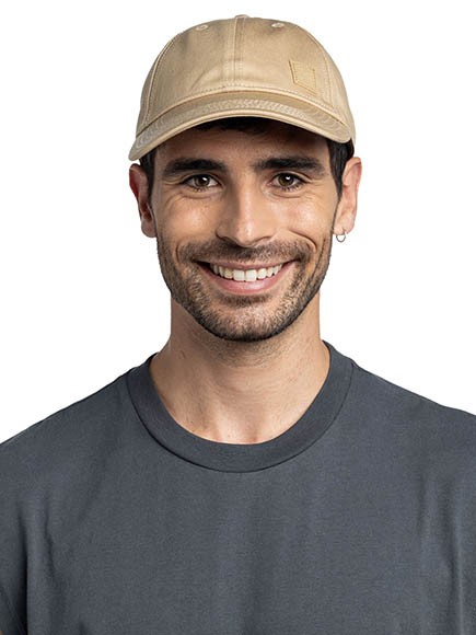 Кепка Buff Essential Baseball Cap Solid Sand 117197.302.10.00