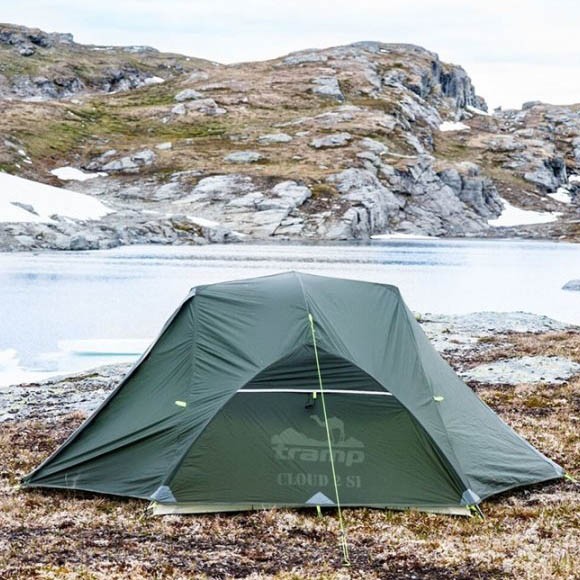 Палатка Tramp Cloud 2 Si, dark green, TRT-92