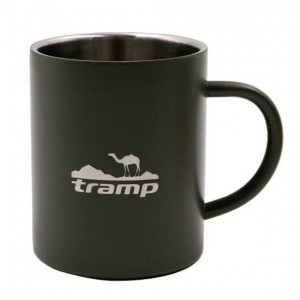 Термокружка Tramp 400 мл, оливковая, TRC-010.12 Термокружка Tramp 400 мл, оливковая, TRC-010.12