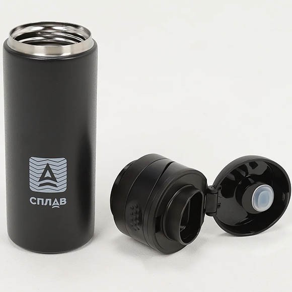Термофляга Сплав SV-400 черная Термофляга Сплав SV-400 черная
