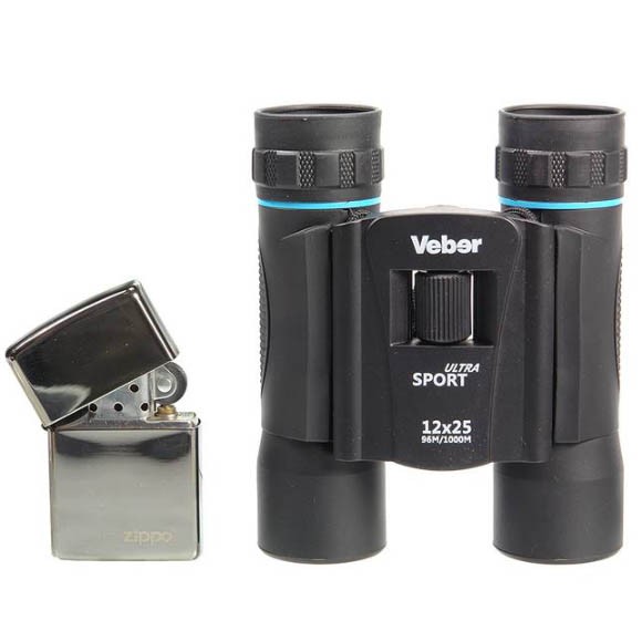 Бинокль БН 12x25 Veber Ultra Sport, 22297