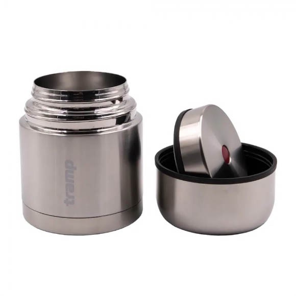 Термос Tramp с широким горлом 0,5 л, серый, TRC-129