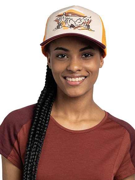 Кепка Buff Trucker Cap Sylva Apricot Кепка Buff Trucker Cap Sylva Apricot