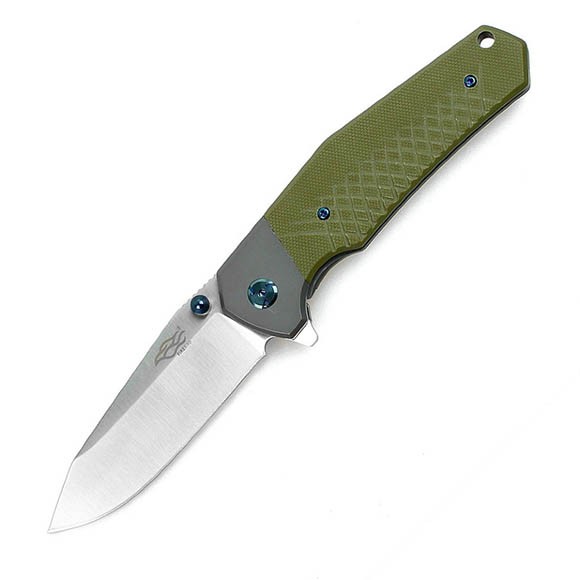 Нож складной туристический Firebird F7491-GR зелёный (by Ganzo)