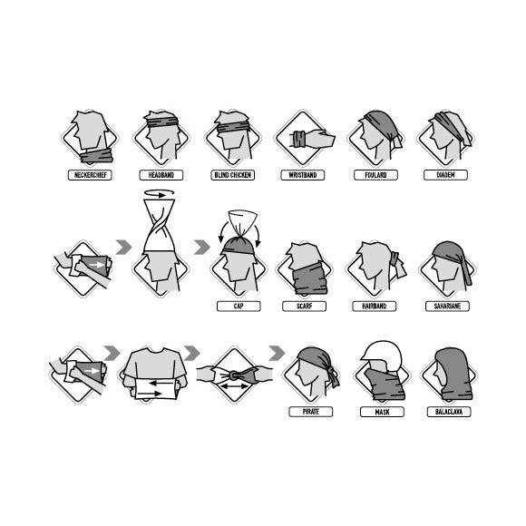 Бандана Buff CoolNet® UV+ Grace Multi 119354.555.10.00