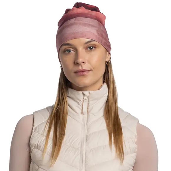 Шапка Buff Ecostretch Beanie Lise Rosewood 134808.341.10.00