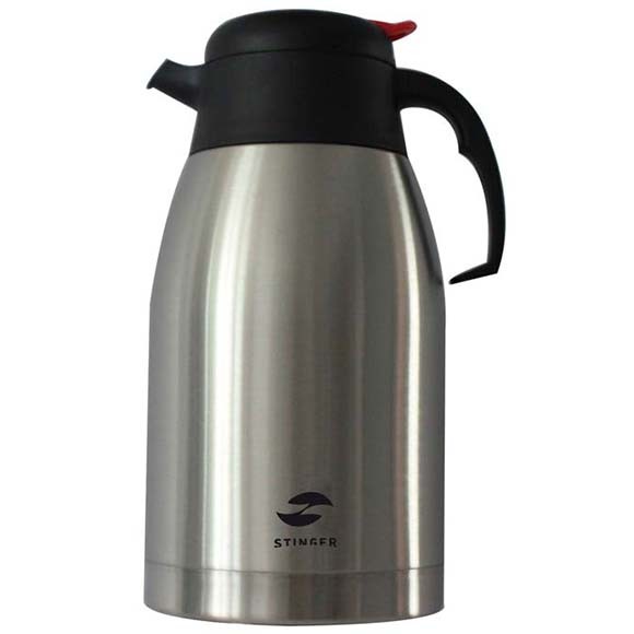 Термос-чайник Stinger, 2 литра, серебристый, HY-CP301-2