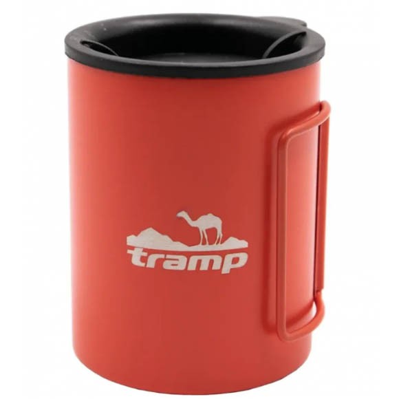 Термокружка Tramp со складными ручками и поилкой TRC-136.17, терракотовая Термокружка Tramp со складными ручками и поилкой TRC-136.17, терракотовая