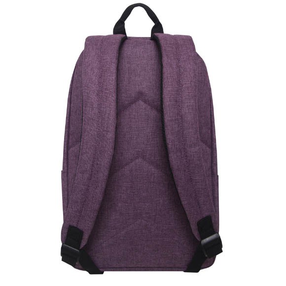 Рюкзак Torber Graffi, фиолетовый с карманом черного цвета, полиэстер меланж, 42x29x19 см, T8965-PUR-BLK Рюкзак Torber Graffi, фиолетовый с карманом черного цвета, полиэстер меланж, 42x29x19 см, T8965-PUR-BLK