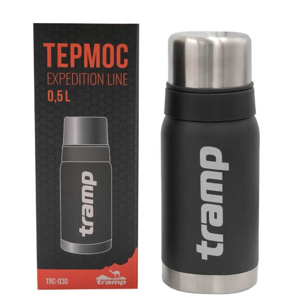 Термос Tramp Expedition Line 0,5 л, серый, TRC-030