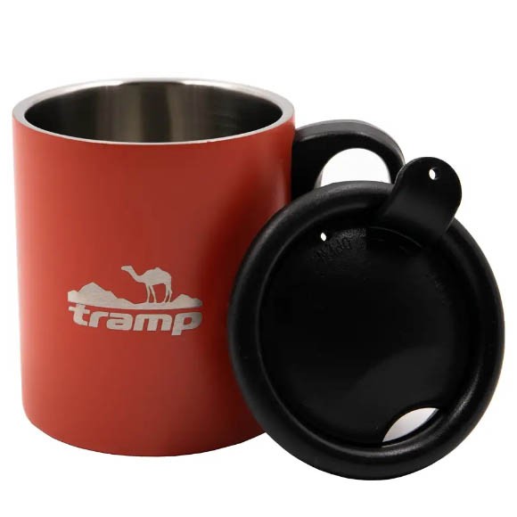 Термокружка с поилкой и защёлкой Tramp TRC-020.17, терракотовая Термокружка с поилкой и защёлкой Tramp TRC-020.17, терракотовая
