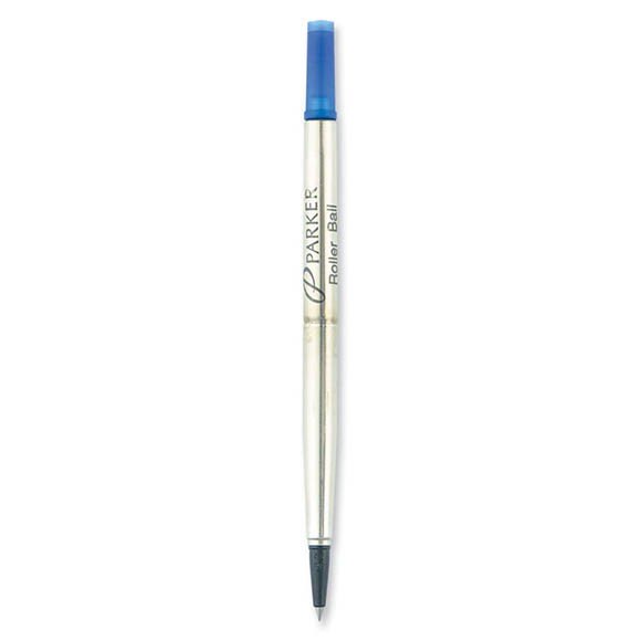Стержень для ручки-роллера Parker, M, синий, 1950311
