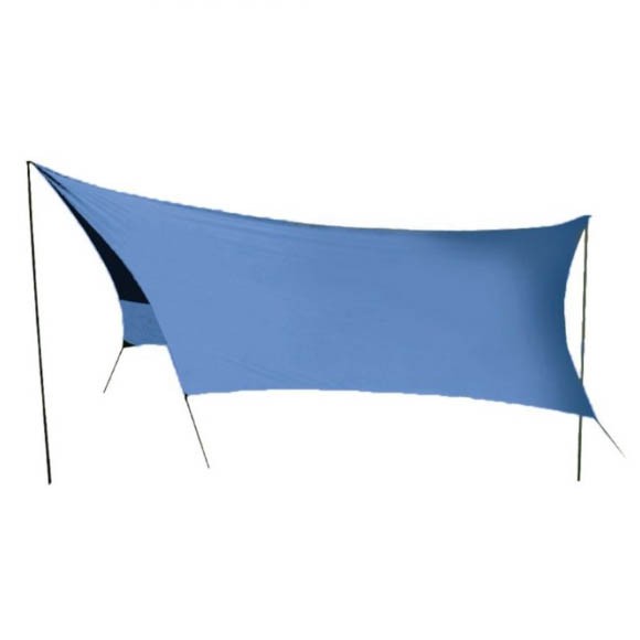 Тент - палатка со стойками Tramp Lite Tent blue, синий, TLT-036
