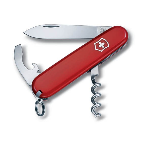 Швейцарский нож Victorinox Waiter красный глянцевый (0.3303)