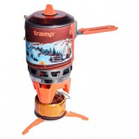 Система для приготовления пищи Tramp, 0.8л, оранжевая, TRG-049