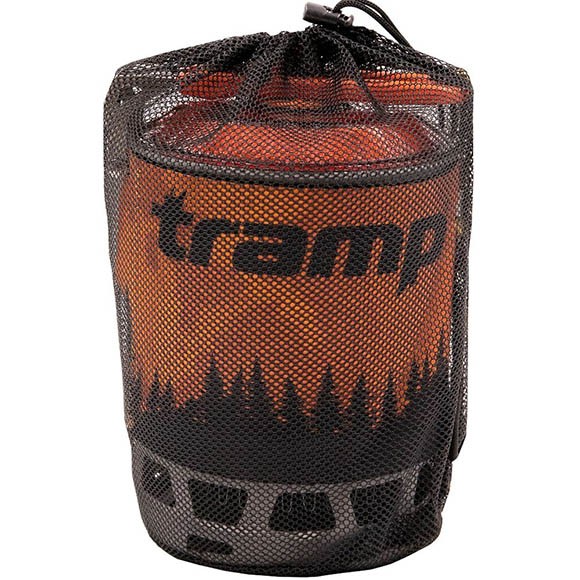 Система для приготовления пищи Tramp, 0.8л, оранжевая, TRG-049 Система для приготовления пищи Tramp, 0.8л, оранжевая, TRG-049