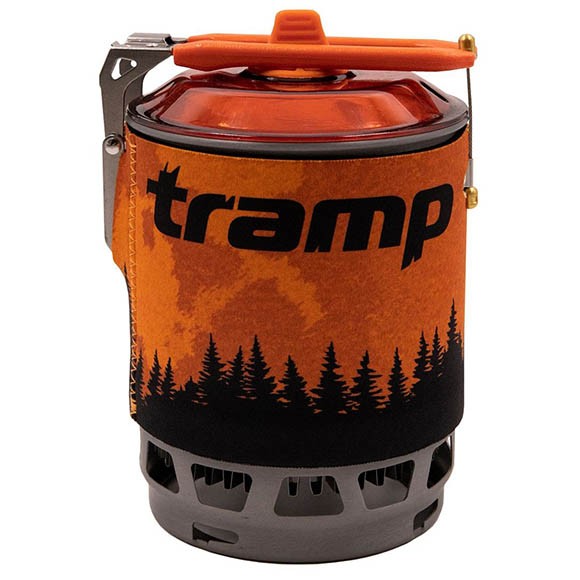 Система для приготовления пищи Tramp, 0.8л, оранжевая, TRG-049 Система для приготовления пищи Tramp, 0.8л, оранжевая, TRG-049