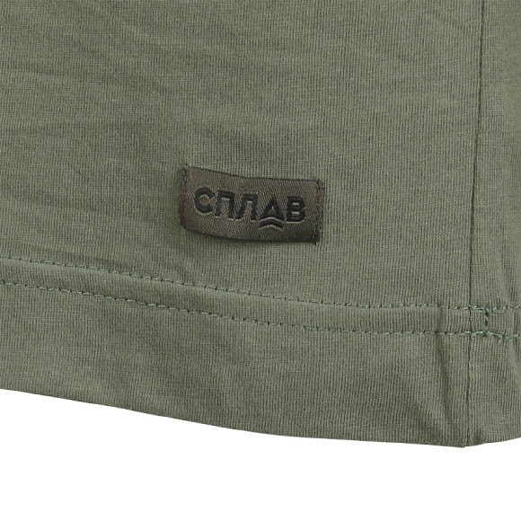 Футболка L/S-2 Сплав олива