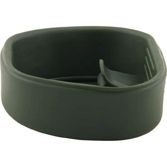 Кружка пластиковая складная оливковая Track  Кружка пластиковая складная оливковая Track