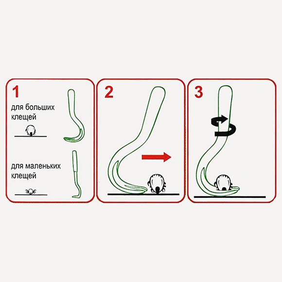 Выкручиватель клещей Uniclean Выкручиватель клещей Uniclean