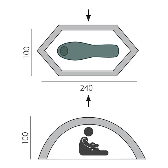 Палатка BTrace Bike base (Зеленый) T0195
