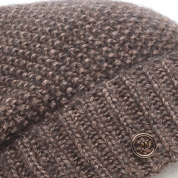 Шапка с отворотом Modo Sorry коричневая Шапка с отворотом Modo Sorry коричневая